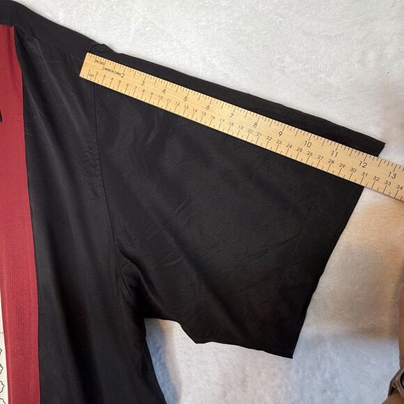 The Havanera Company Men's Shirt Size 3XLT Bowling Button Up Shirt Black Red - Picture 15 of 16